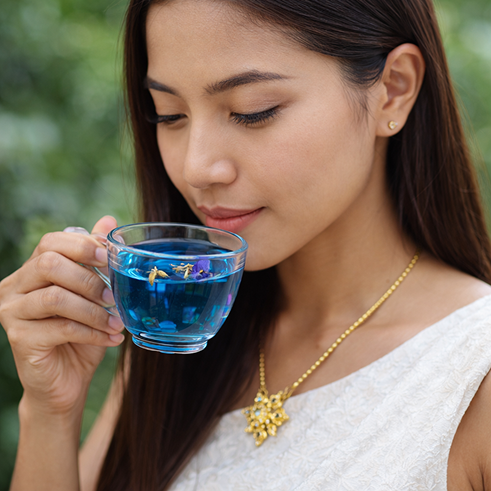 тайский синий чай тайский синий чай