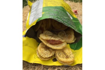 Банановые чипсы с джемом из тамаринда, Tamarind House Grispy Banana Chips with Tamarind Jam, 90 гр