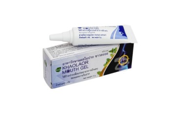 Гель от стоматита, язв, восполений в полости рта Khaolaor Mouth Gel 5 гр