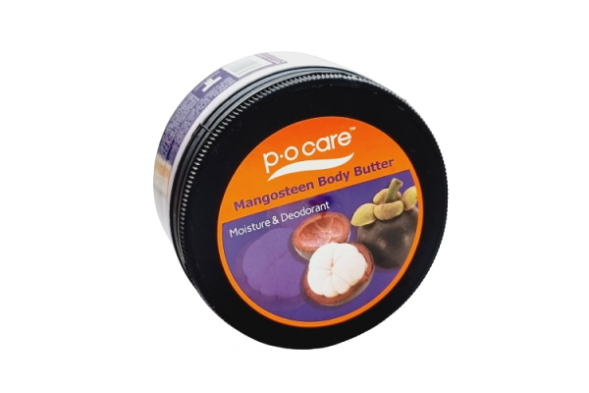 Увлажняющий и питательный крем баттер для тела PO CARE с ароматом Мангостина 250 гр