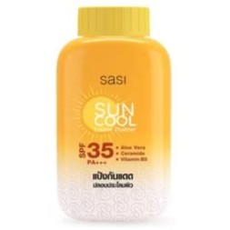 Матирующая пудра с охлаждением и защитой от солнц Sasi Sun Cool Loose Powder SPF 35+ 50 гр