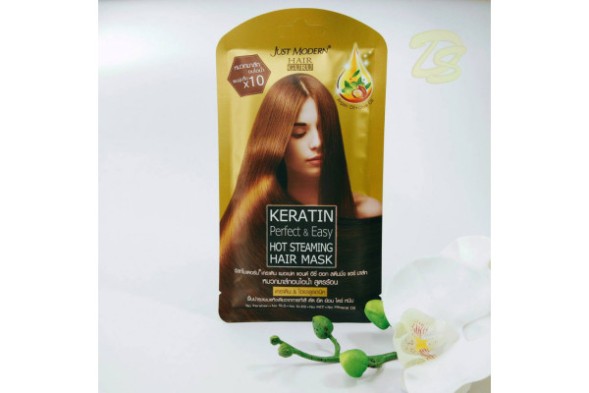Кератиновая маска-шапочка для волос с согревающим эффектом от Just Modern 35 г.