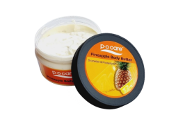 Увлажняющий и питательный крем баттер для тела PO CARE с ароматом Ананаса 250 гр
