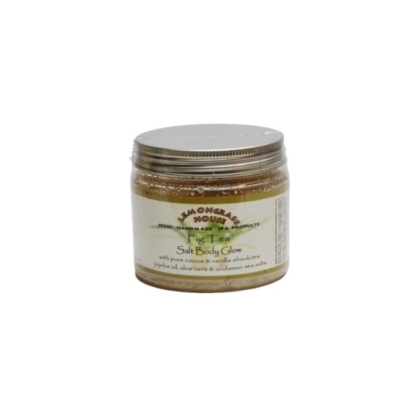Солевой пилинг для тела &amp;quot;Инжирный Чай&amp;quot; Lemongrass House Fig Tea Salt Body Glow 200 гр