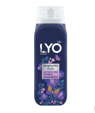 Травяной шампунь для волос с анчаном LYO Butterfly Pea Herbal Shampoo, 200 мл