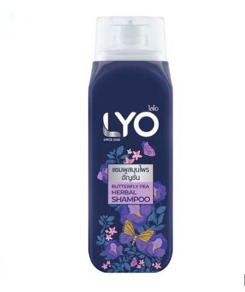 Травяной шампунь LYO Butterfly Pea с анчаном, 200 мл