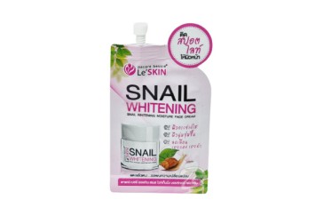 Увлажняющий улиточный крем для лица от Le&amp;#039; Skin, Snail Whitening Moisture Face Cream, 8 мл
