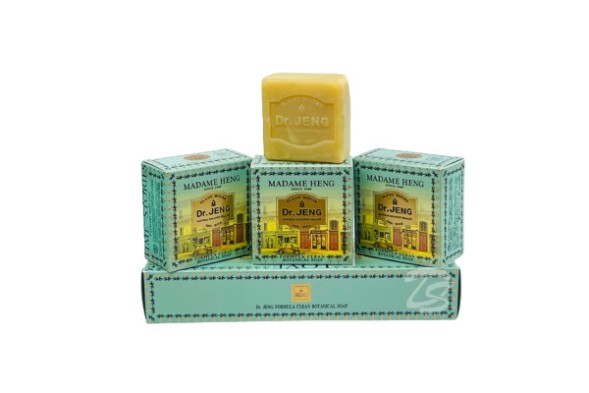 (НАБОР 3 ШТ) Натуральное  травяное мыло с эфирным маслом от  Dr.Jeng  Formula Clean Botanical  Soap 150g x 3pcs (Box)