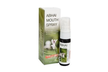 Спрей от боли в горле с экстрактом Андрографиса и солодкой от Abhai Mouth Spray Andrographis paniculata extract 15 мл