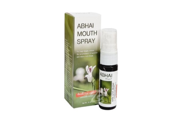 Спрей от боли в горле с экстрактом Андрографиса и солодкой от Abhai Mouth Spray Andrographis paniculata extract 15 мл
