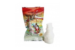 (УПАКОВКА 6ШТ) Подарочное мыло в форме снеговика к новому году Madame Heng Merry Christmas Snow Soap Original Formula 30g x 6pcs