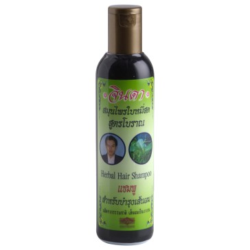 Классический шампунь против выпадения волос на травах от Jinda, Hair shampoo formula Mee leaves, 250 мл