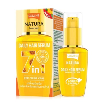Lolane Hair Serum For Color Care (Yellow box) 50 ml.