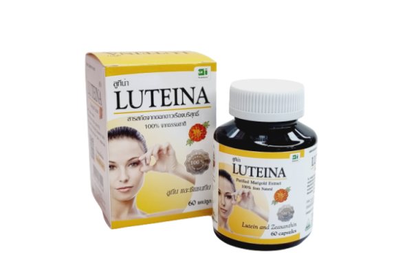Витамины для поддержания зрения от Luteina Marigold Flower Extract 60 Capsules