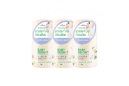 Натуральный дезодорант-сыворотка Baby Bright White and Smooth Камелия без спирта для кожи подмышек 50 мл ? 3 шт