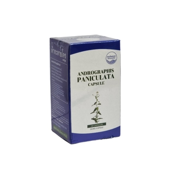 Капсулы Фа Талай Джон от простуды Kongka Herbs Fah Talai Jone 100 капсул 