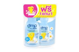 Детский гель для купания DMP Двойное молоко и Витамин Е pH 5.5 480 мл + 250 мл