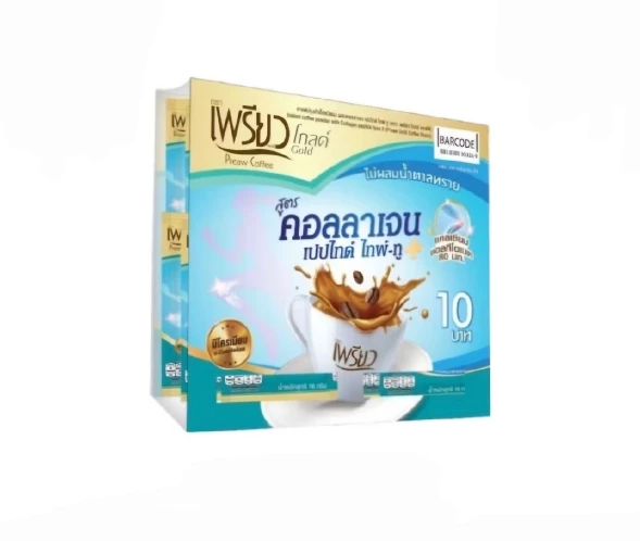 Кофе Preaw с коллагеном для похудения без сахара 24 шт x 16 гр