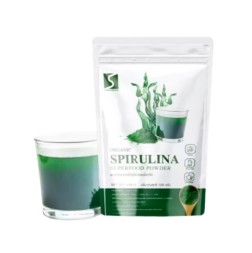 Органическая спирулина порошок 100г SUKKHAPHAP D – для энергии и иммунитета