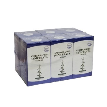 (НАБОР 6 ШТ) Капсулы Фа Талай Джон от простуды Kongka Herbs Fah Talai Jone 100 капсул x 6 шт