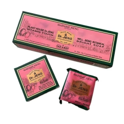 (НАБОР 3 ШТ) Натуральное отбеливающее мыло Dr. Jeng Vitamin Youth Bright, 150 г × 3 шт