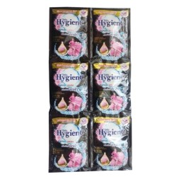 (УПАКОВКА 12 ШТ) Жидкий гель для стирки белья с ароматом Цветок Пиона Hygiene Liquid Detergent Peony Bloom 35 мл x 12 шт