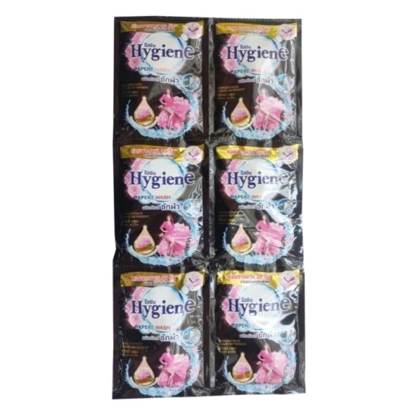 (УПАКОВКА 12 ШТ) Жидкий гель для стирки белья с ароматом Цветок Пиона Hygiene Liquid Detergent Peony Bloom 35 мл x 12 шт