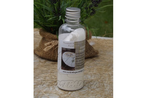 Маска для лица из рисовой пудры, Organic Hommali Rice Powder Facial Mask,150 гр