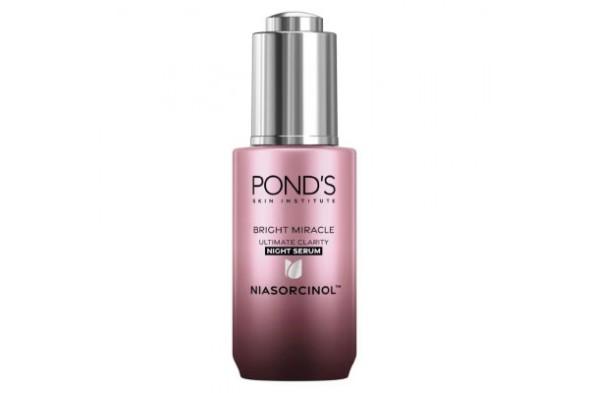 Сыворотка для лица  Pond&amp;#039;s Bright Miracle Ultimate Clarity Night Serum Niasorcinol 30 G.