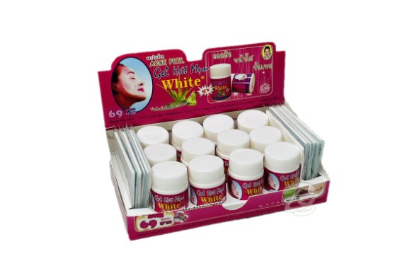 Гель для глубокого очищения пор, White Gel Mat Na Hat Mun, 22 гр (набор 12 шт)