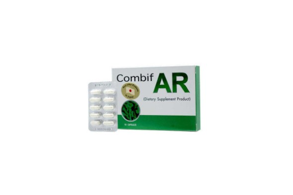 Диетическая добавка, обогащенная пробиотиками для кишечника от Combif AR dietary supplement probiotics 10 tabl