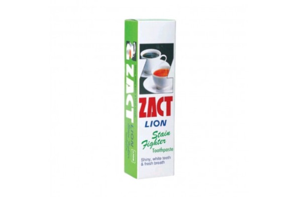 Зубная паста от кофейного налёта Zact lion Stain Fighter 160 гр