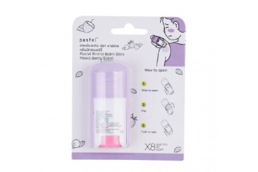 Бальзам в стике с ягодным ароматом Pastel Brand Balm Stick Mixed berry scent 6 гр