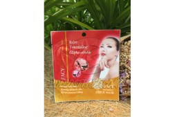 Регенерирующая тканевая маска для лица «Рубины и турмалины» от Facy, Gemstone tissue mask Ruby Tourmaline, 21 гр