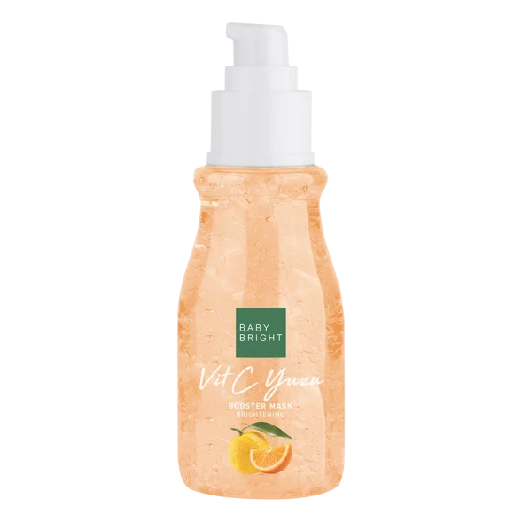 Маска-бустер для лица и тела с витамином С и экстрактом Юзу для сияния кожи Baby Bright 140 мл