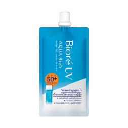Солнцезащитный гель Biore UV Aqua Rich Watery Gel SPF50+ PA++++ 7 гр x 6 штук (Упаковка)
