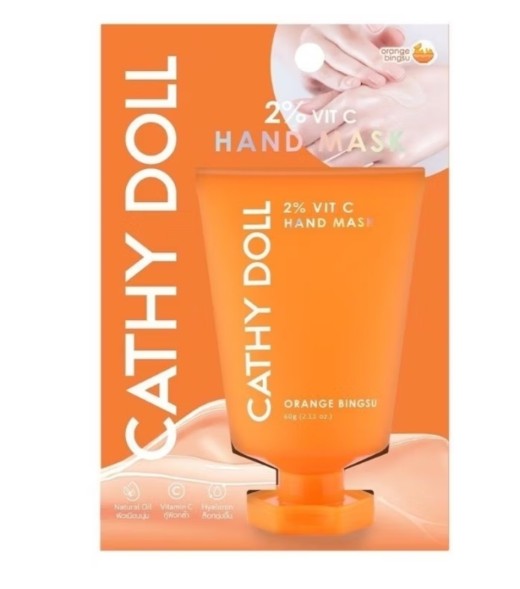 Маска для рук Cathy Doll с 2% гиалуроновой кислотой с ароматом Апельсиновый Бингсу 60 гр