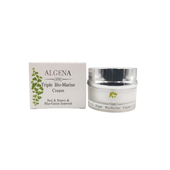 Био-морской крем для лица с тремя водорослями от Algena, Triple Bio-Marine Cream, 35 гр