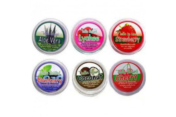 Набор бальзамов для губ в ассортименте Ilene 6 шт