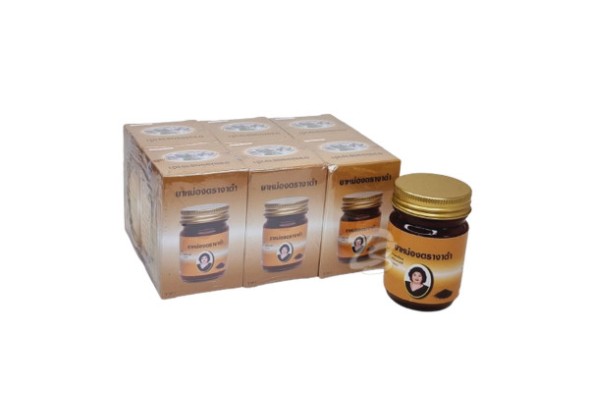 Тайский бальзам для суставов с маслом черного кунжута от Mae Kurham, Black Sesame, 50 гр (набор 6 шт.)