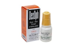Противовоспалительные капли для глаз и ушей от DexOph Eye-Ear Drops Sterilized 4 мл
