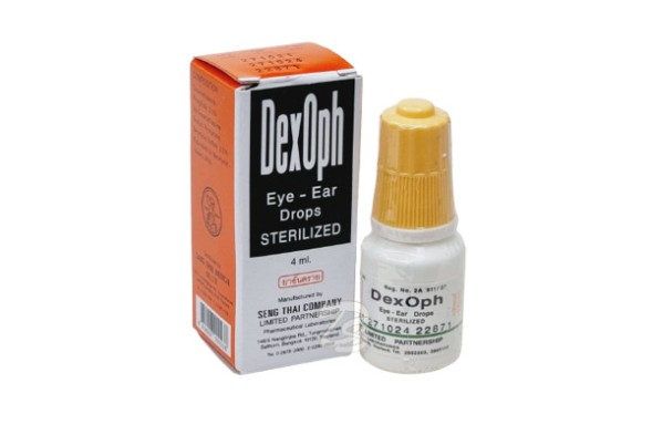 Противовоспалительные капли для глаз и ушей от DexOph Eye-Ear Drops Sterilized 4 мл