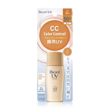СС крем для лица с защитой от солнца Biore CC milk SPF 50+ PA++++ 30 мл
