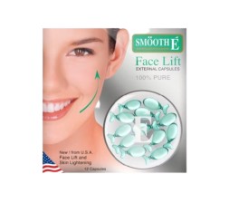 Капсулы-лифтинг для лица и шеи Smooth E Face Lift 12 шт