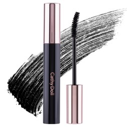 Удлиняющая и объёмная черная тушь Cathy Doll Less Is More, 8 г