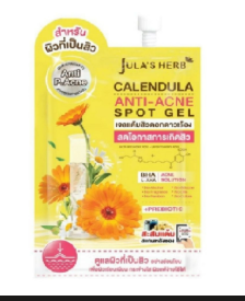 Гель против акне точечного действия с Календулой от Jula&amp;#039;S Herb, Marigold Acne Gel, 8 мл