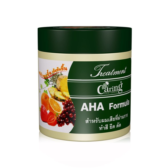 Маска для окрашенных волос с AHA-формулой от Caring, Treatment AHA Formula, 250 мл