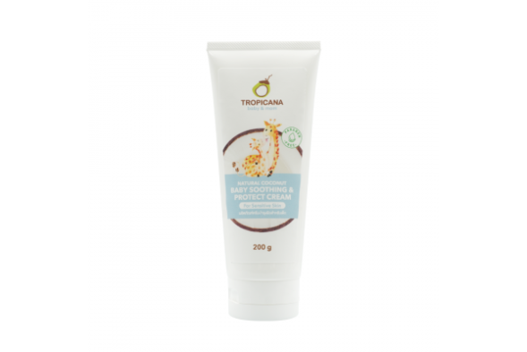 Детский кокосовый крем для тела Tropicana Oil Baby Soothing cream 200 гр