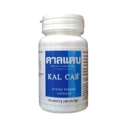 Устричный кальций Kal Cab, 100 капсул