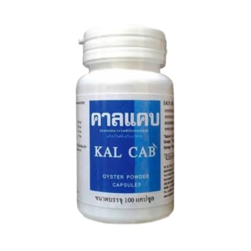 Устричный кальций Kal Cab, 100 капсул